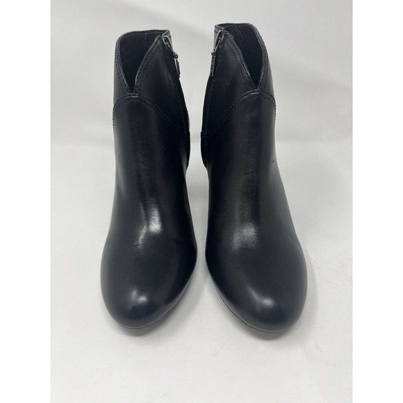 Geox Shoes - Geox Respira Black Ankle Boots High heel Booties Womens 39 US 9
